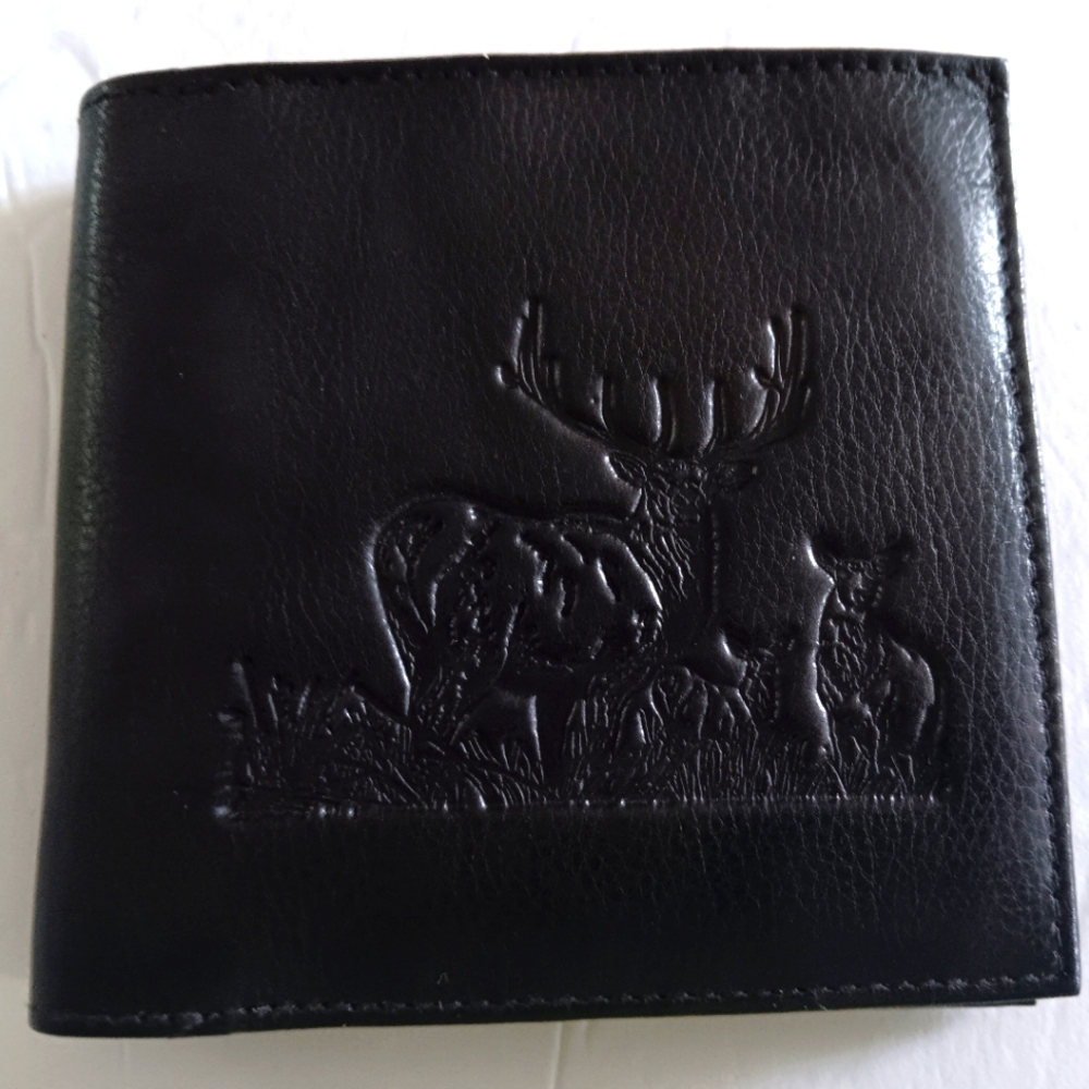 TALL/ HIPSTER LEATHER BIG BUCK WALLET